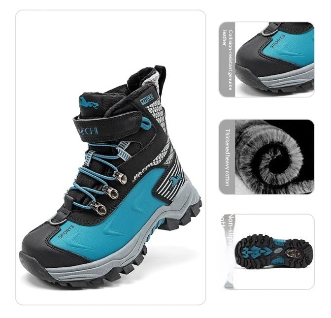 Winter Anti-slip Snow Boots For Older Children 3