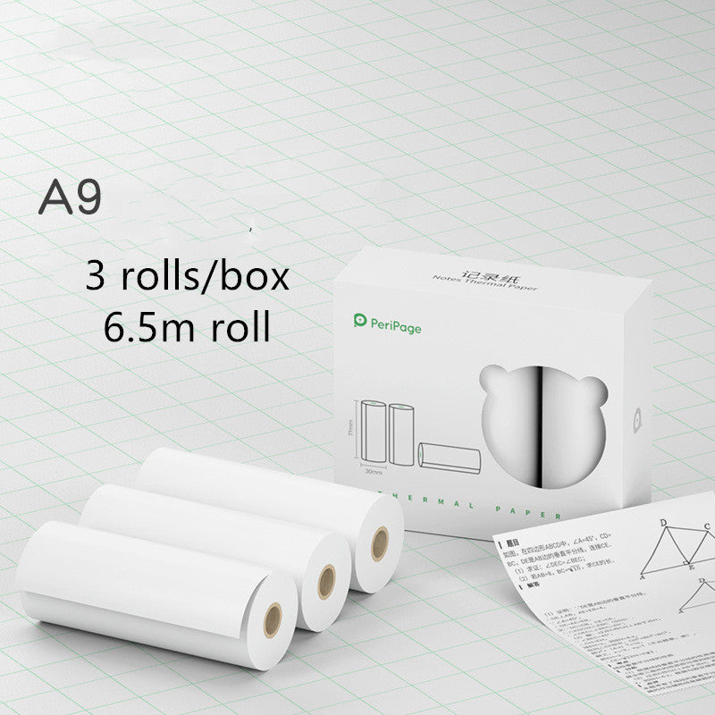 Mini Bliuetooth Wireless Thermal Printer Paper Sticker Label Printer 21