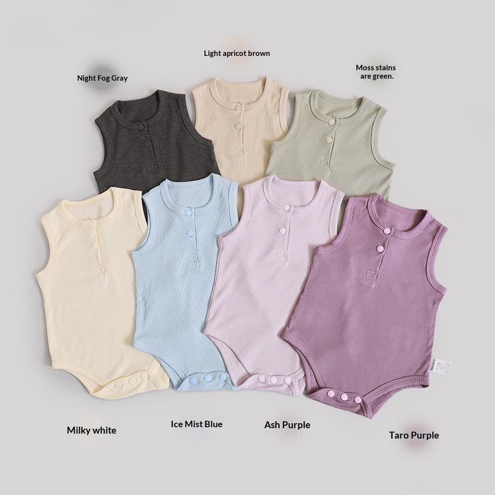 Babys Summer Cool Modal Onesie 1