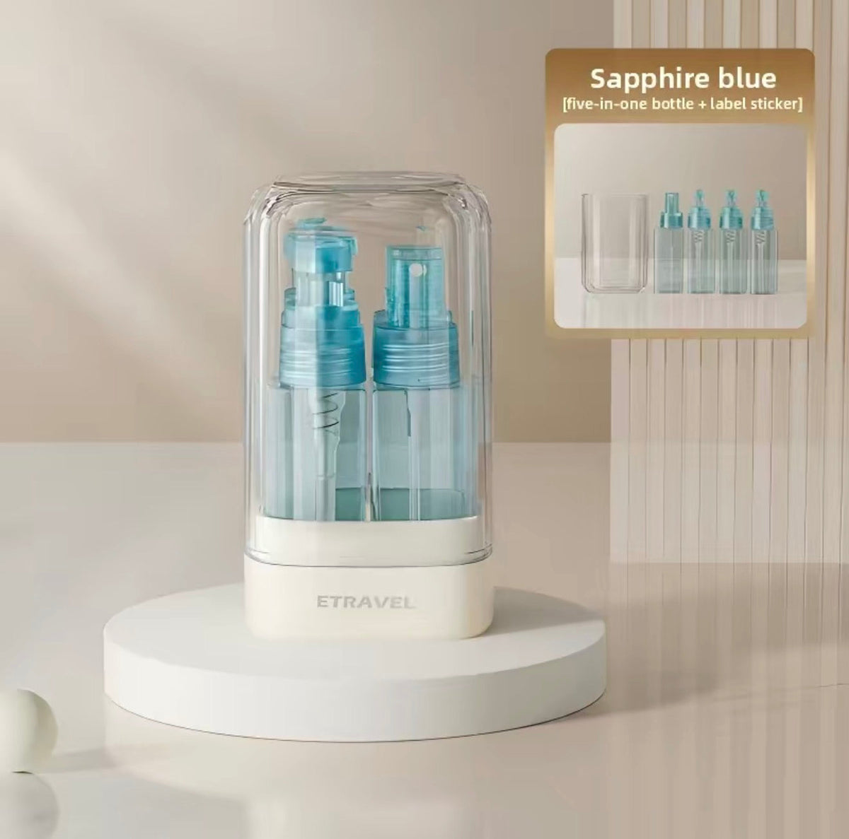 TravelMate 4-in-1 Toiletry Dispenser 6