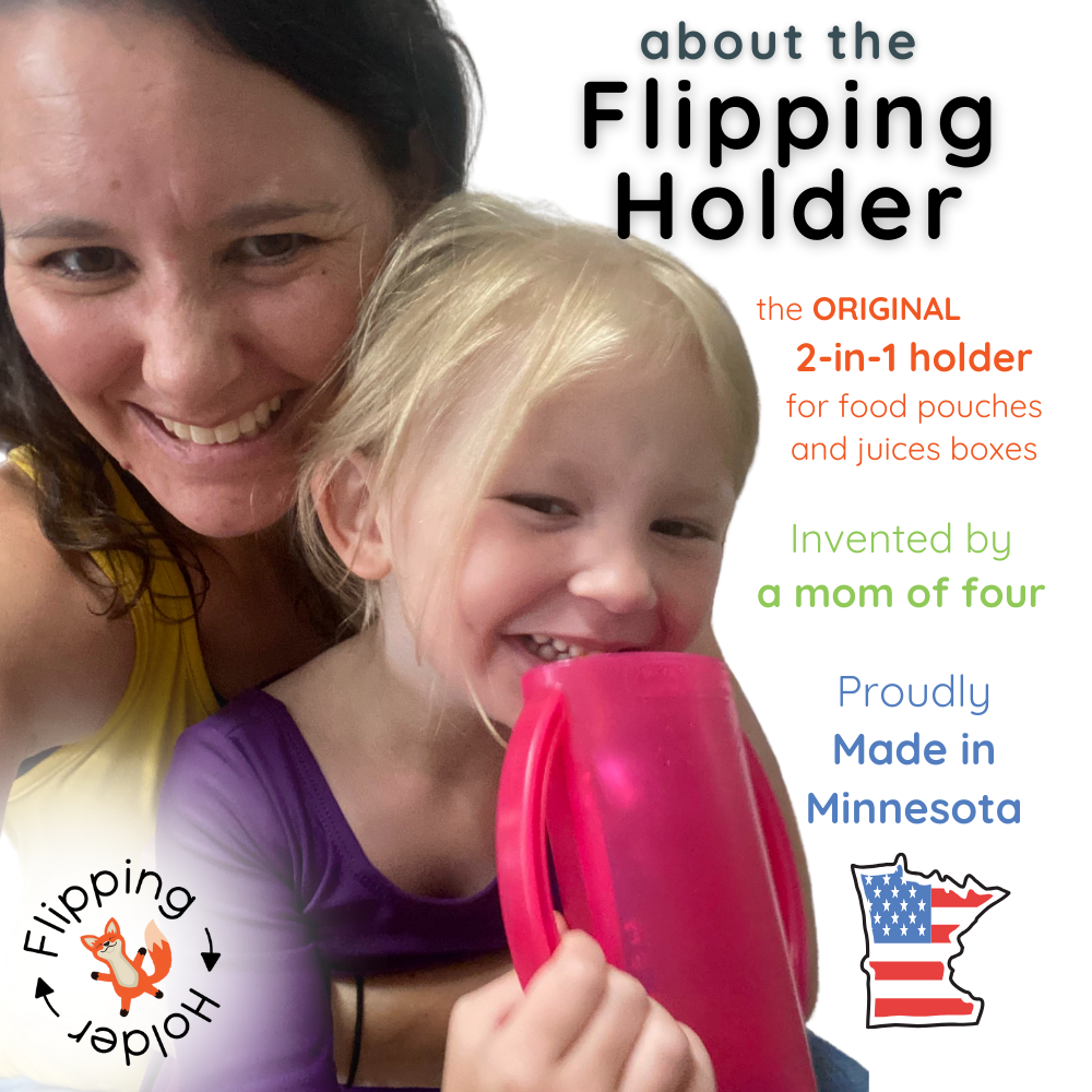 5-Pack Flipping Holder Classic | Food Pouch, Juice Box, Juice Pouch Holders 9