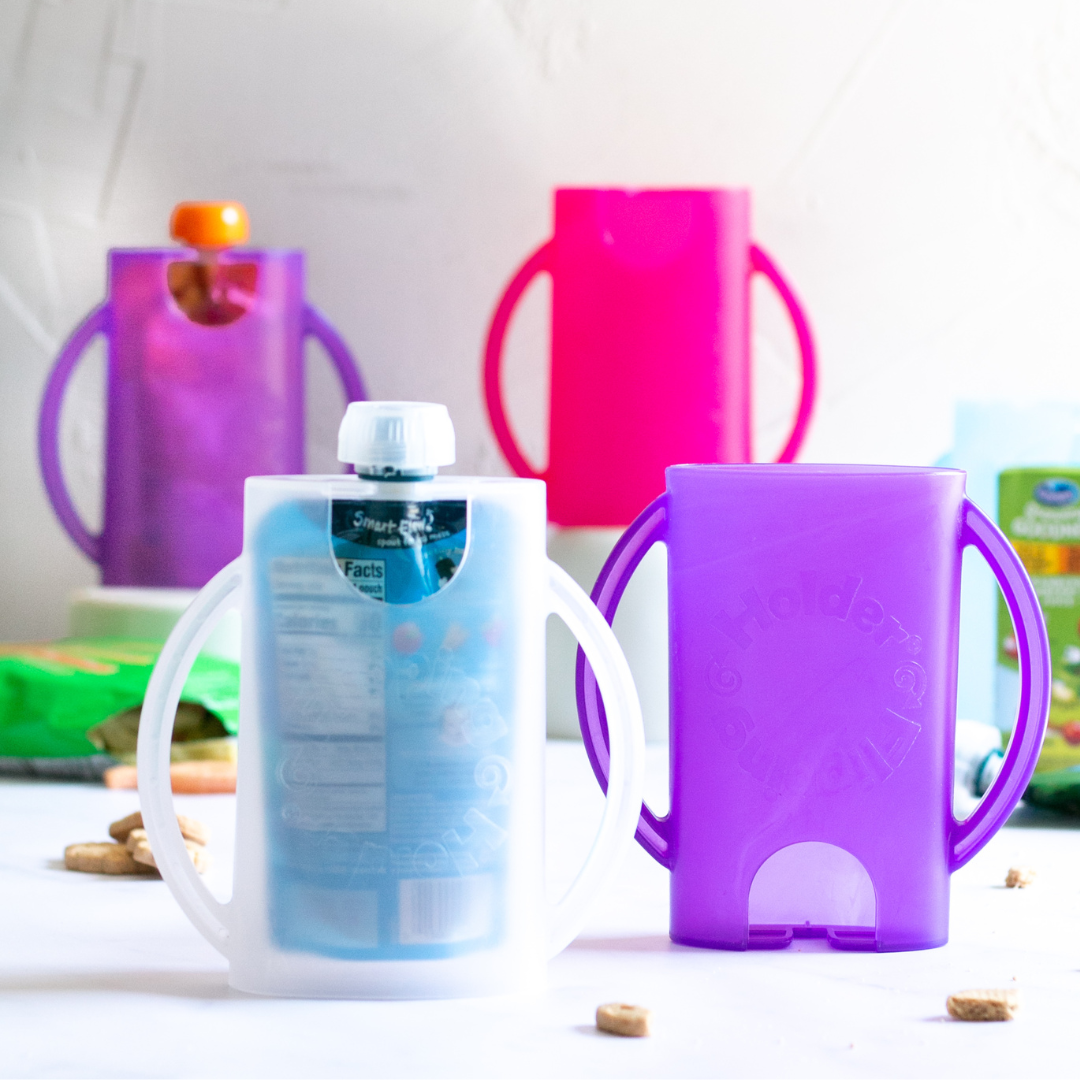 5-Pack Flipping Holder Classic | Food Pouch, Juice Box, Juice Pouch Holders 4