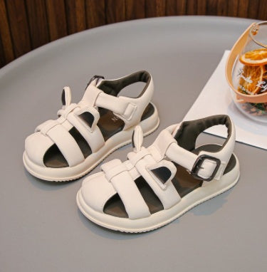 2026 New Summer Korean Style Closed Toe Girls Sandals Fashion Casual Student Shoes Wholesale 5