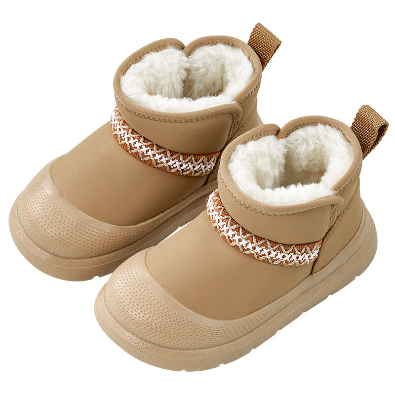 Childrens Snow Boots Winter-style Extra-thick For Toddlers 4