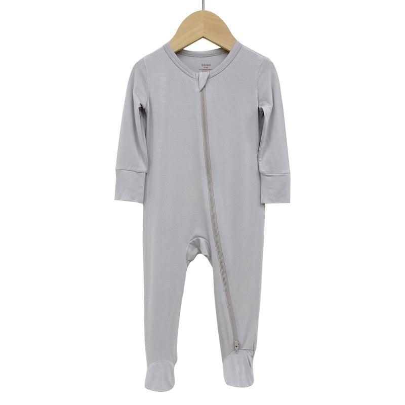Bamboo Fiber Baby Clothes Newborn  Bodysuit 11