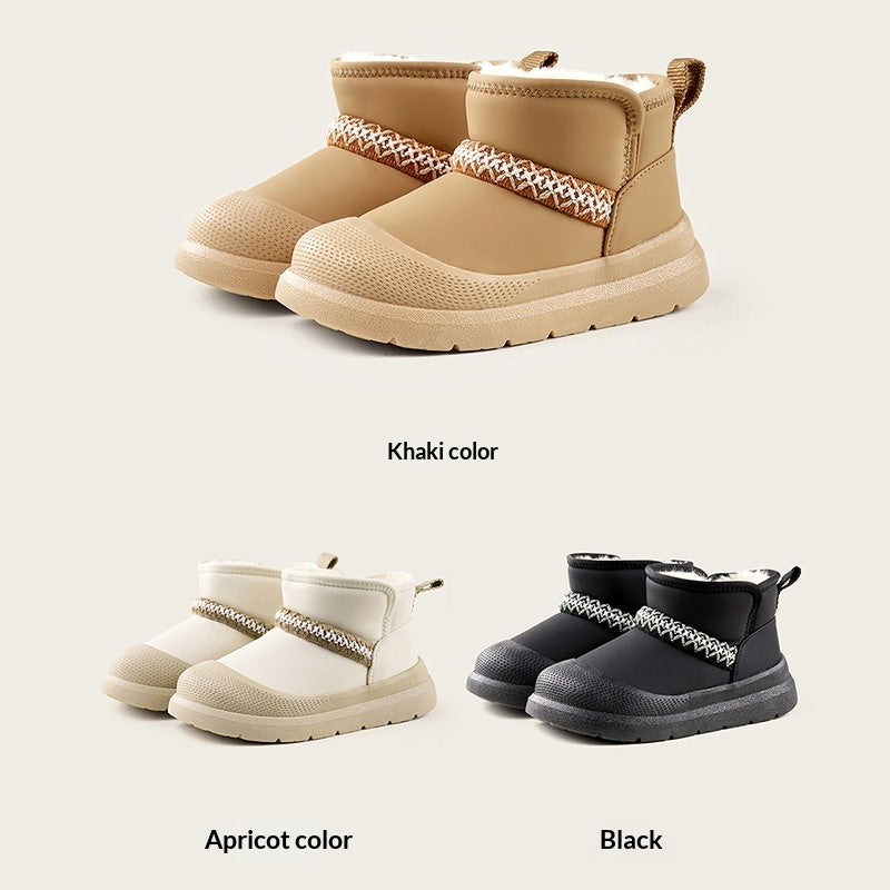 Childrens Snow Boots Winter-style Extra-thick For Toddlers 2
