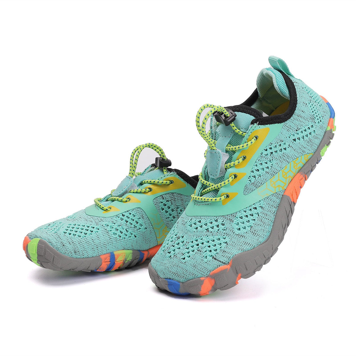 Summer Children's Beach Shoes Low-cut Flying Woven Swimming Shoes 6