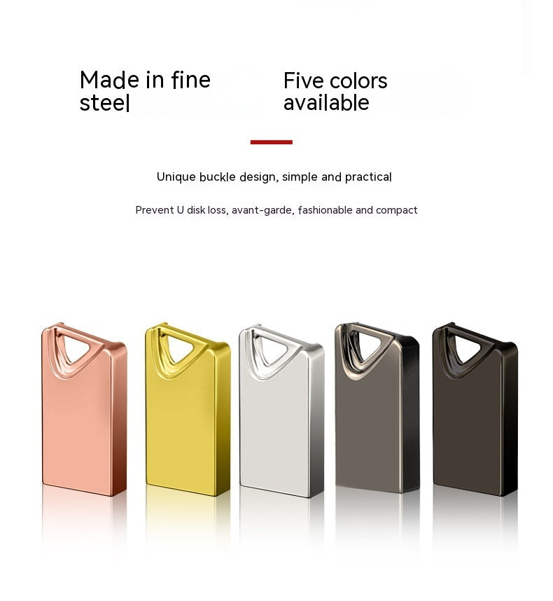 Car High-speed Music Really Lossless Mini Metal USB Drive 9