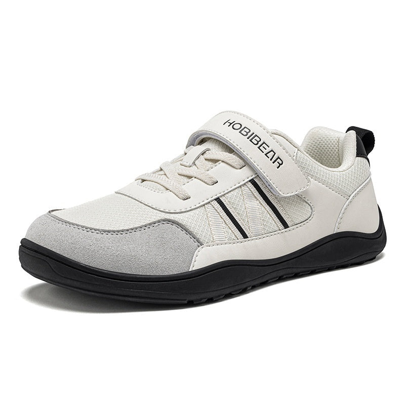 Kids Wide-toe Athletic Shoes Mesh Breathable With Velcro Straps 3
