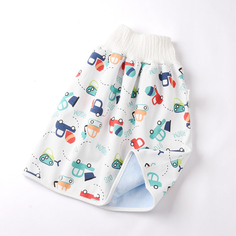 Cotton and bamboo fiber Baby diaper skirt 8