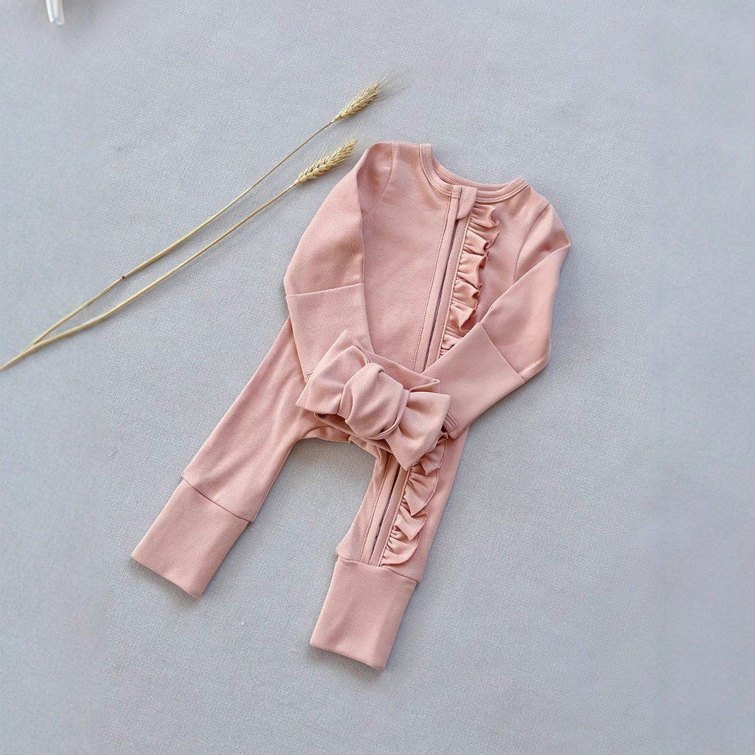 Girls' Jumpsuit Romper Baby Girls' Home Pajamas 3