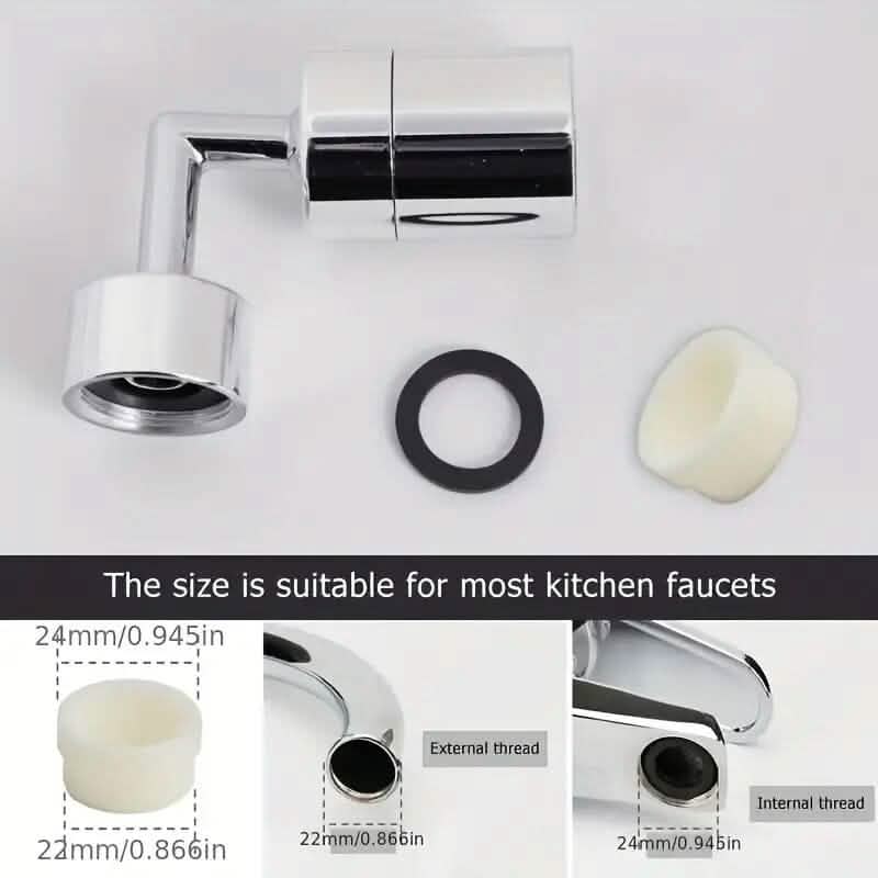 720° Rotating Faucet Extender for Kitchen and Bathroom 4