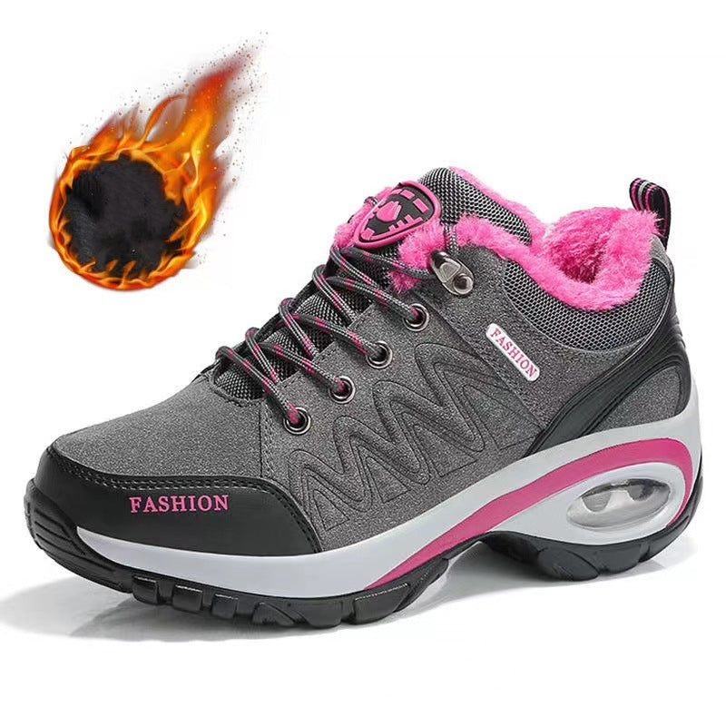 Autumn Winter Women Sneakers Air Cushion Design Platform Shoes 15
