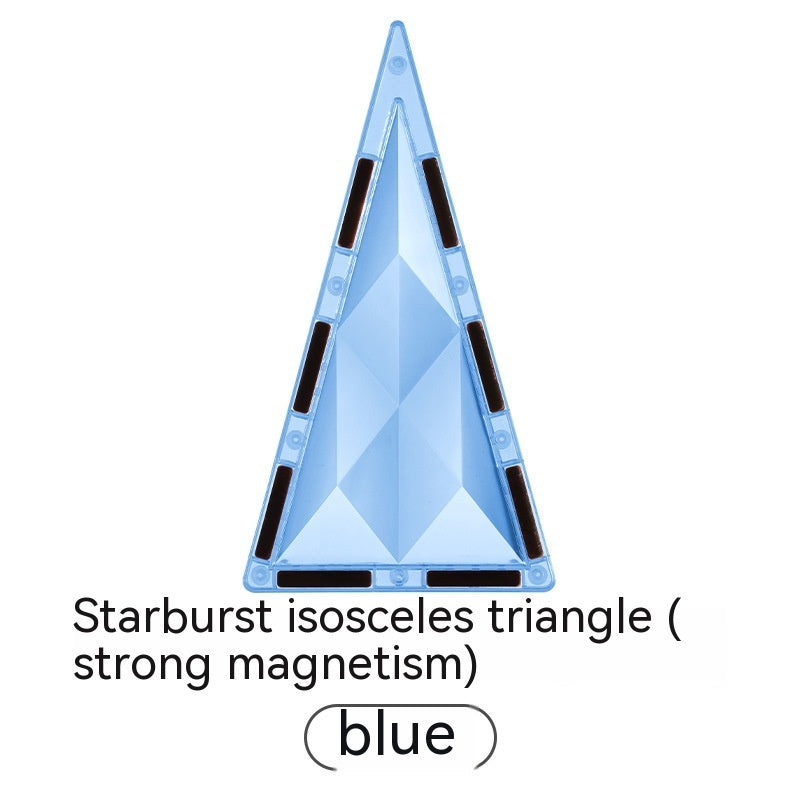 Color Window Asterism Magnetic Building Blocks Assembly 25