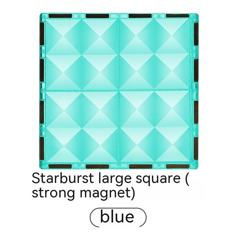 Color Window Asterism Magnetic Building Blocks Assembly 39