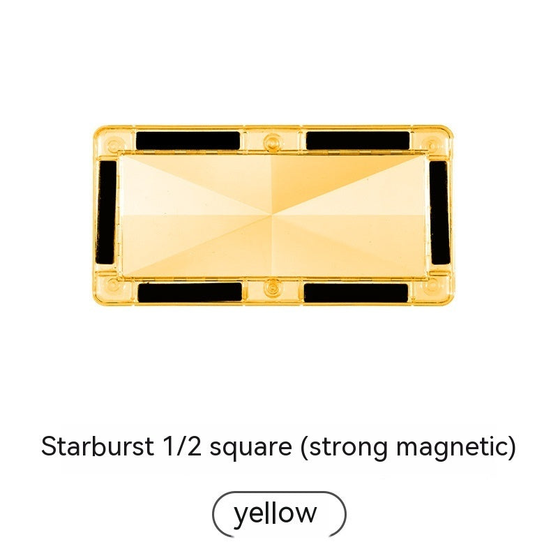 Color Window Asterism Magnetic Building Blocks Assembly 42