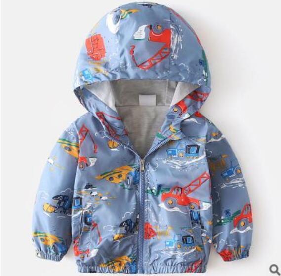 Boy jacket casual hooded jacket 10