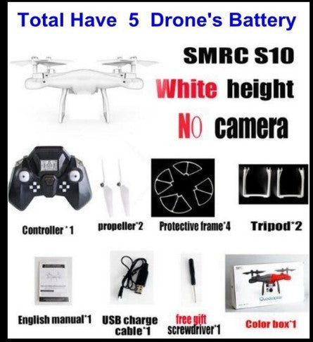 Sales Promotion WiFi 2MP Camera With S10 SMRC FPV Quadcopter Drone Helicopter UAV Micro Remote Control Toy RACER KIT Aircraft 20