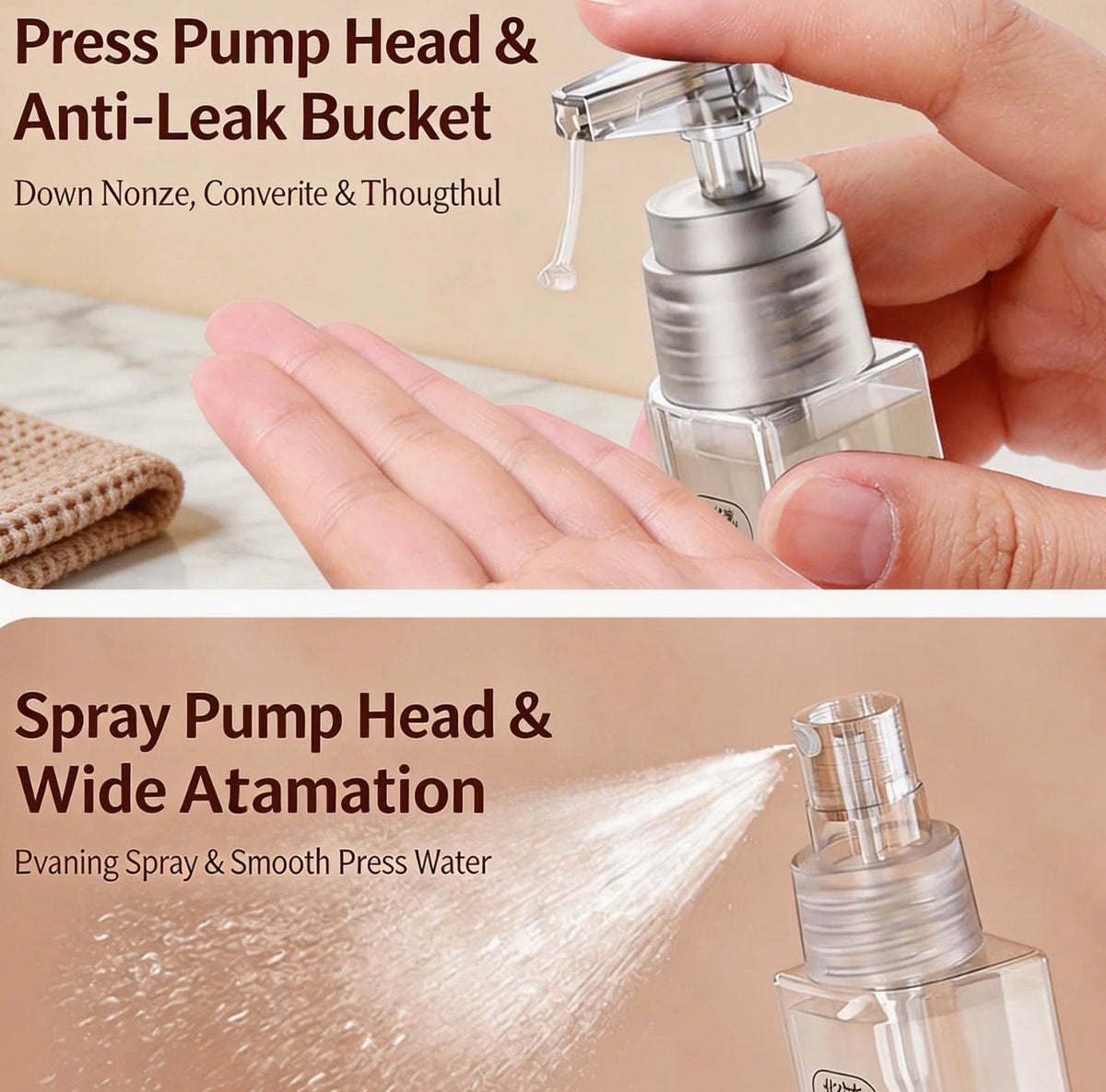 TravelMate 4-in-1 Toiletry Dispenser 4