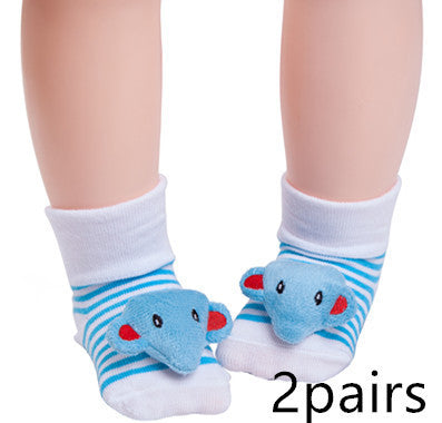 Cute Baby Animal Doll Baby Three-dimensional Socks 13