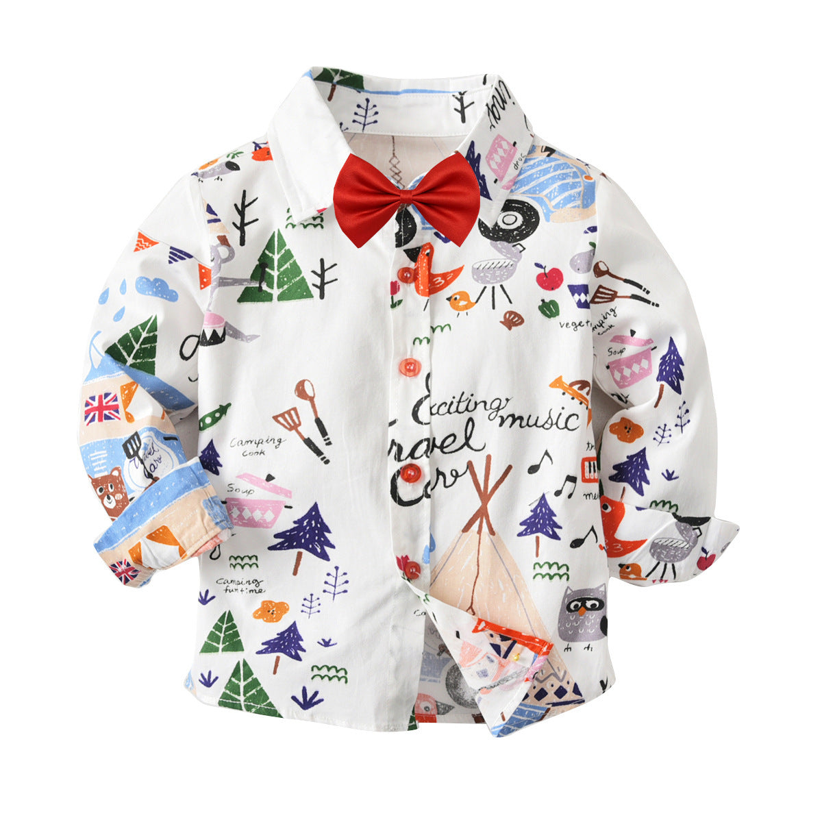 Baby boy long sleeve bottoming shirt 6