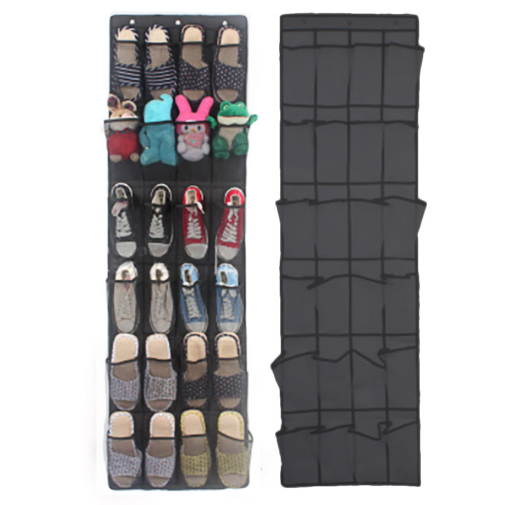 24 Pocket Shoe Space Door Hanging Storage Rack 5