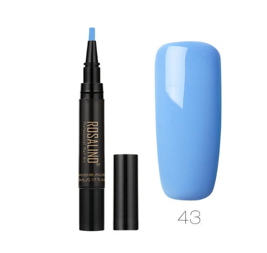 5ml Solid Color Nail Art Pen Nail Glue for Nail Art 23