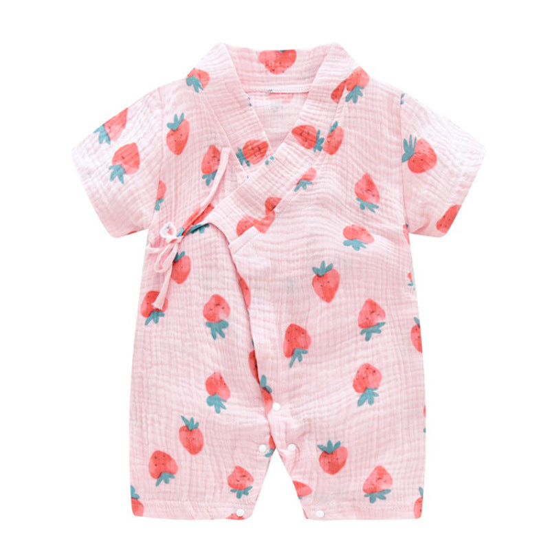 Baby Onesies Summer Thin Baby Romper Romper 4