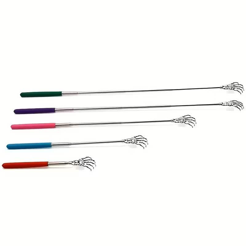 Retractable Back Itching Device – Stainless Steel Claw Massager for Relaxing the Back 4