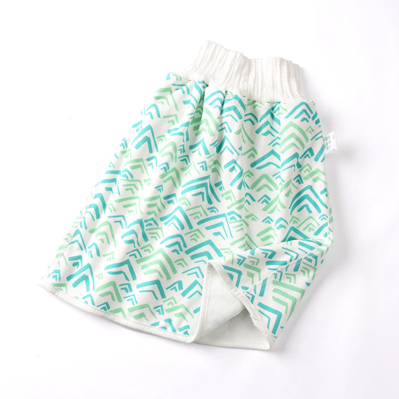 Cotton and bamboo fiber Baby diaper skirt 34