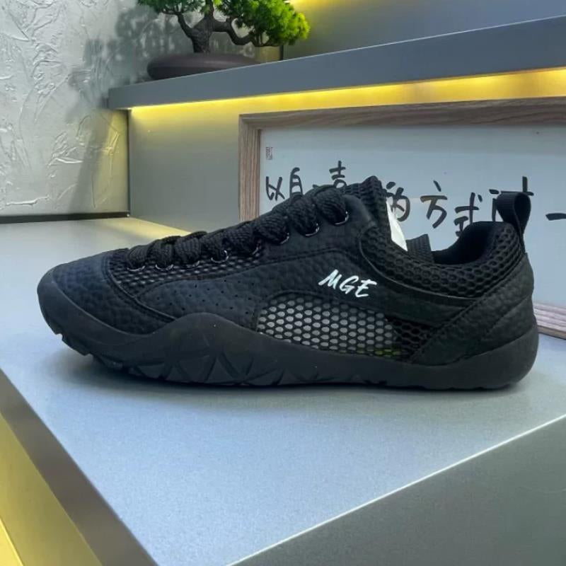 Designer Style 2026 Summer & Autumn Big Eye Mesh Workwear Outdoor Breathable Cortez Shoes, Korean Runway Fashion Sneakers For Men 2