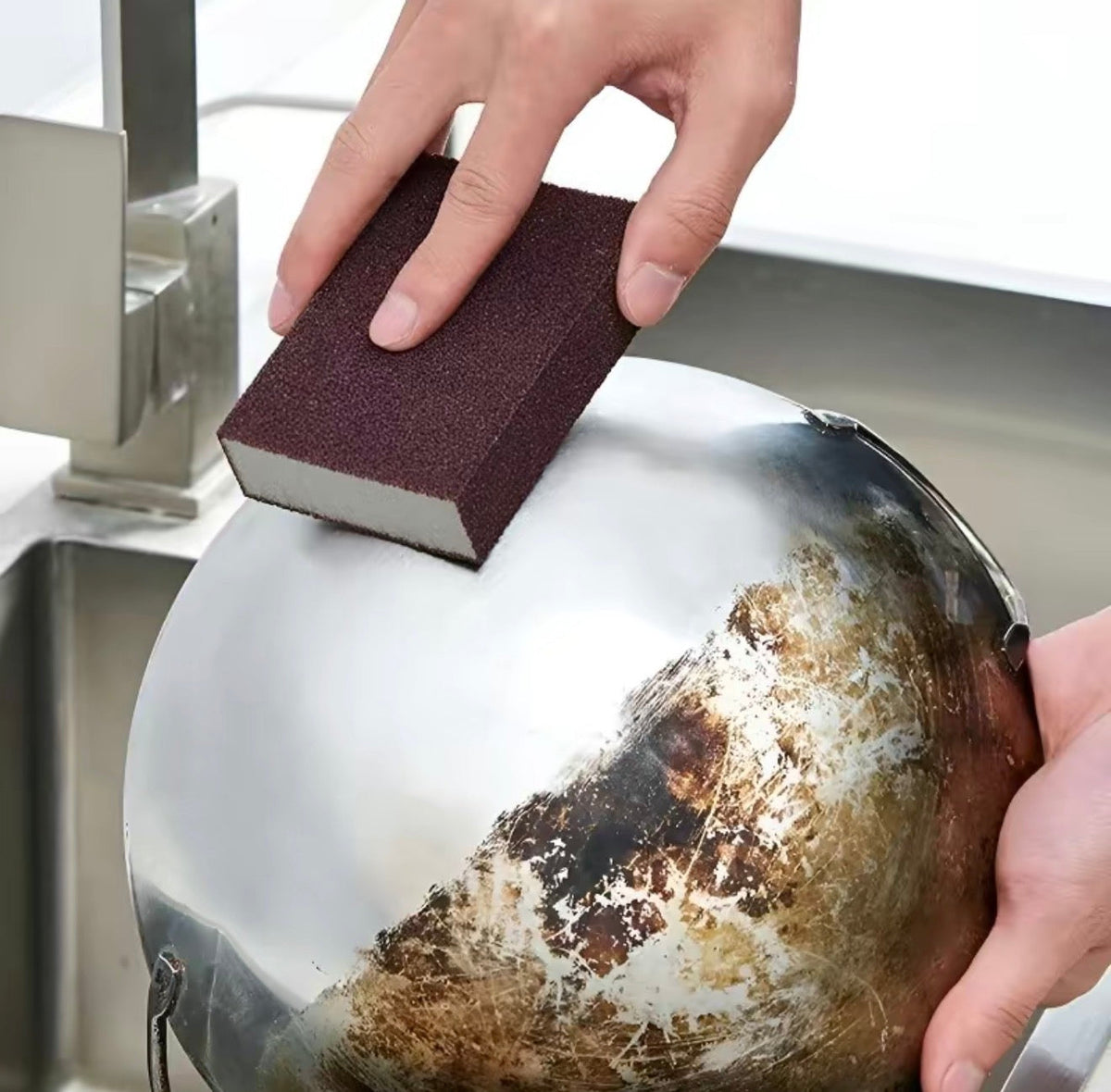 SparkScrub Emery Cleaning Sponge 2