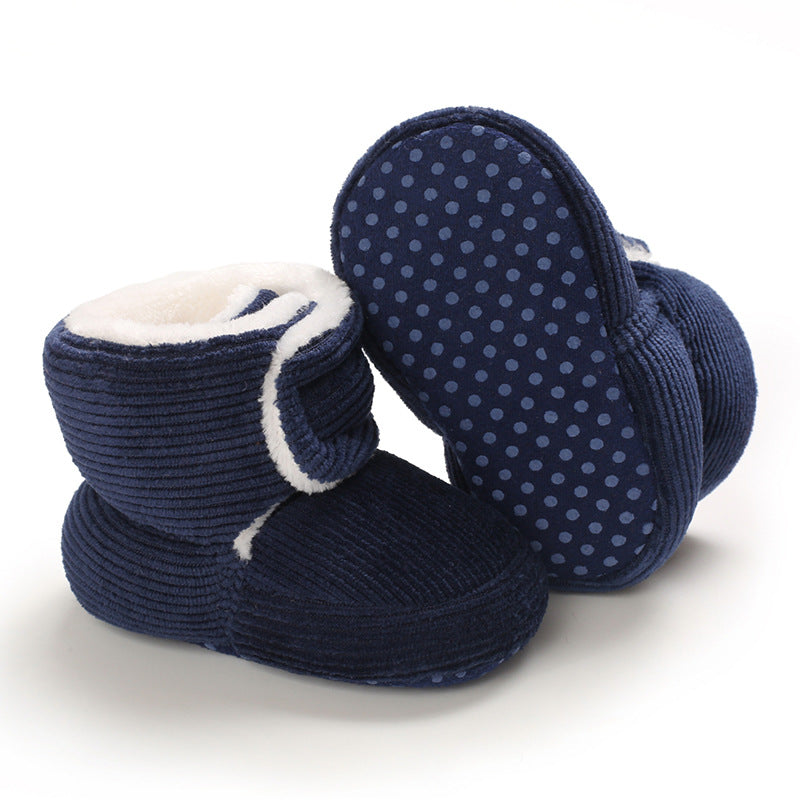 Baby Cotton Shoes, Soft Sole Baby Shoes, Casual Toddler Shoes 4