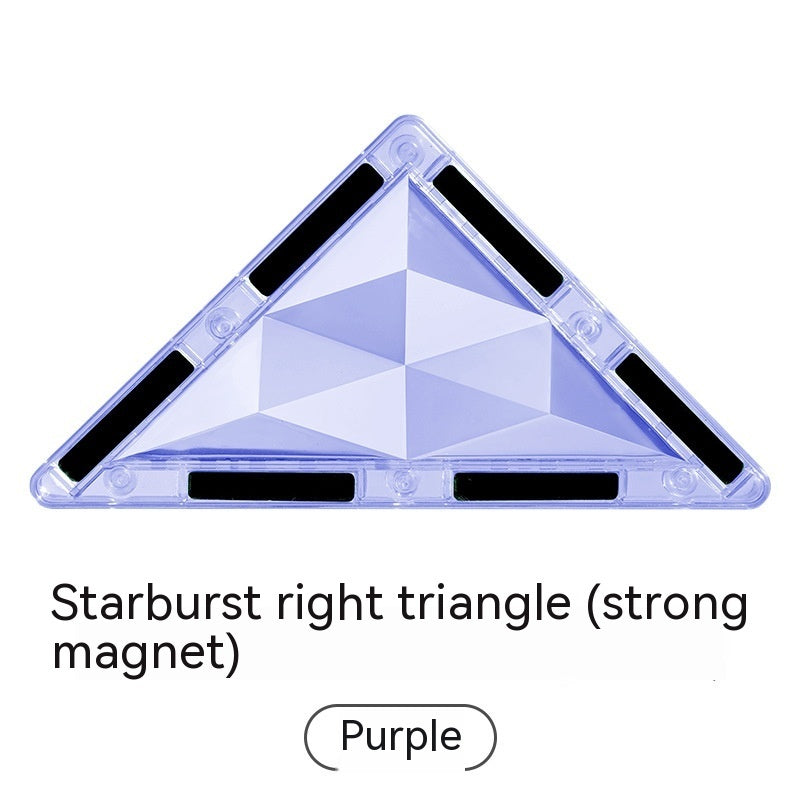 Color Window Asterism Magnetic Building Blocks Assembly 20