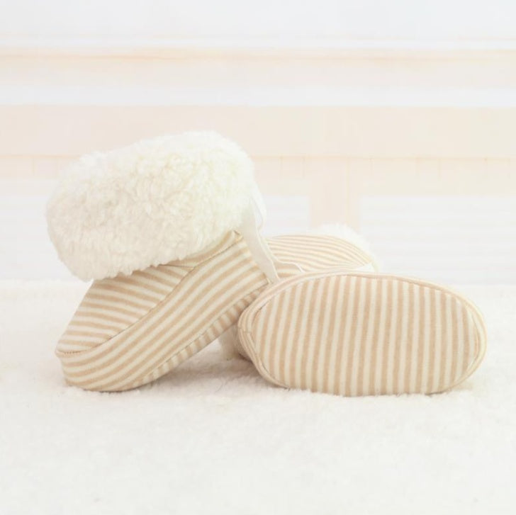 New style Baby Shoes Infant Soft Soled Footwear for Newborns Winter Toddler Keep Warm Print First Walkers Shoes for babies kids 4