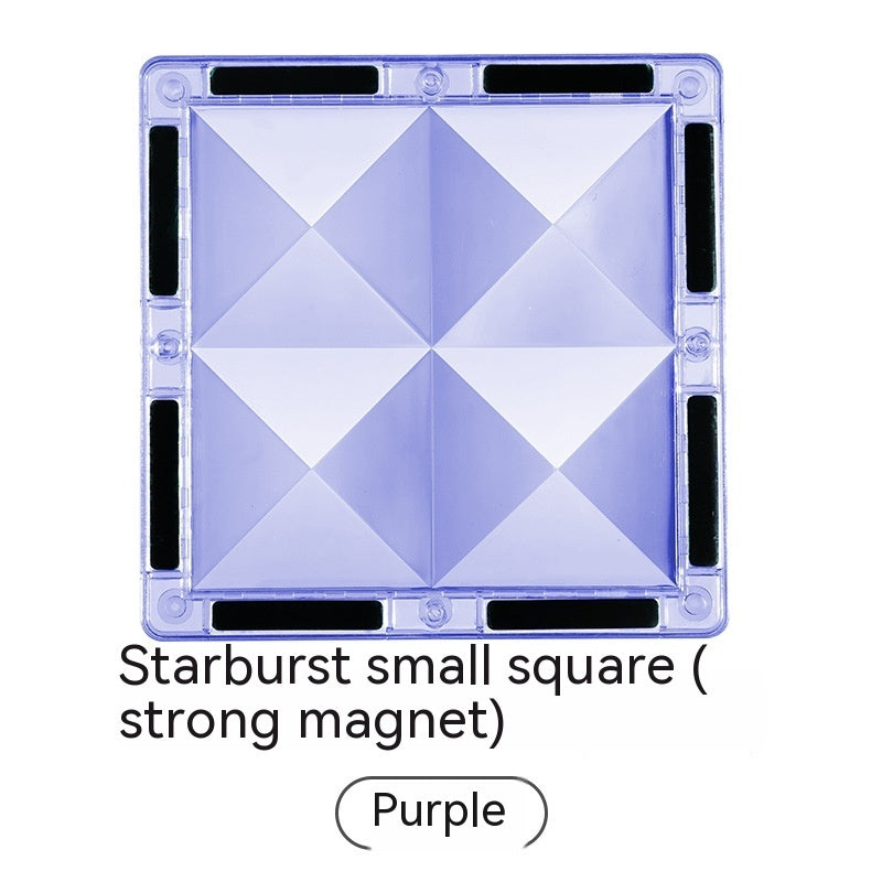 Color Window Asterism Magnetic Building Blocks Assembly 36