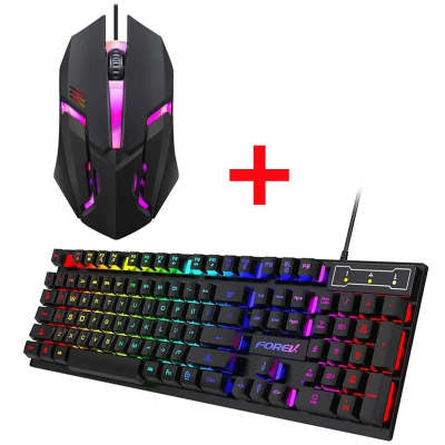 Wired Keyboard Luminous Desktop And Notebook Computer Accessories 8