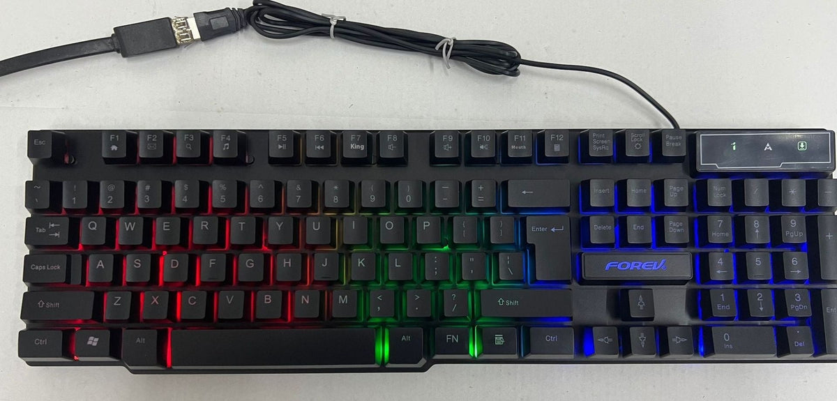 Wired Keyboard Luminous Desktop And Notebook Computer Accessories 7