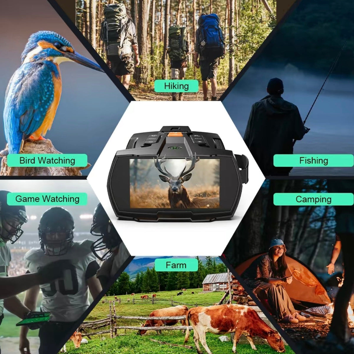 NightScope 4K Binoculars 9