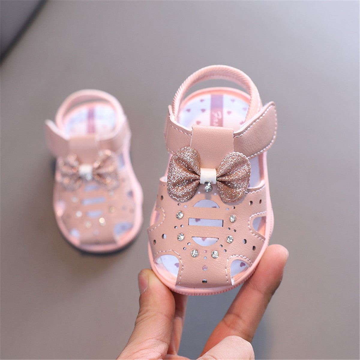 Baby Soft Sole Toddler Shoes Baby Toe Sandals 7