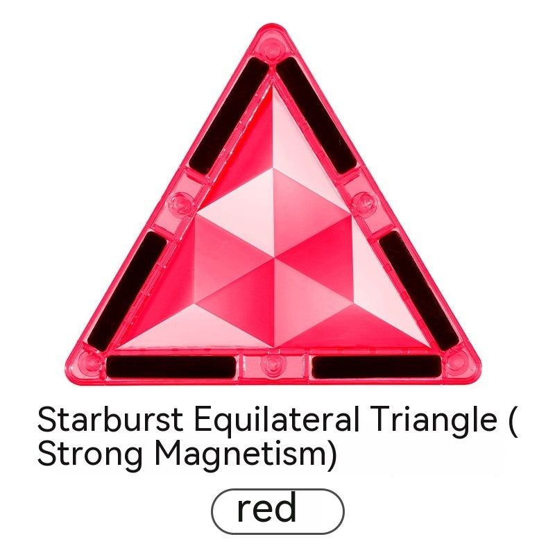 Color Window Asterism Magnetic Building Blocks Assembly 7
