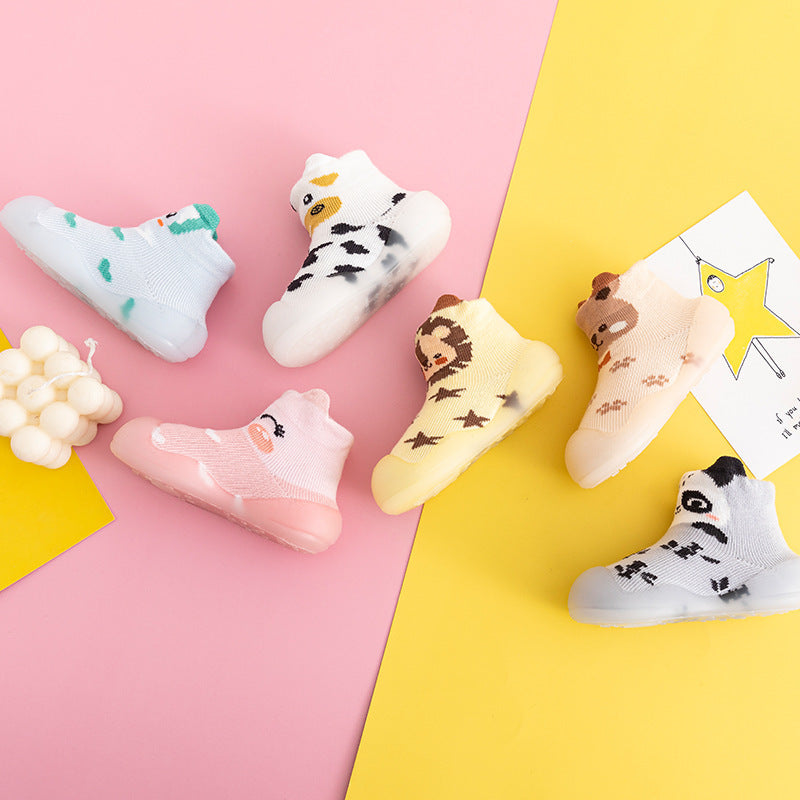 New Children's Socks Baby Toddler Soft-soled Floor Shoes 1