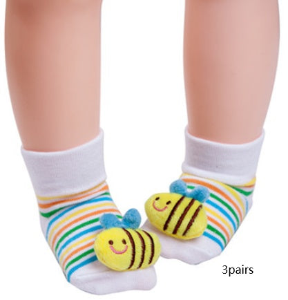 Cute Baby Animal Doll Baby Three-dimensional Socks 21