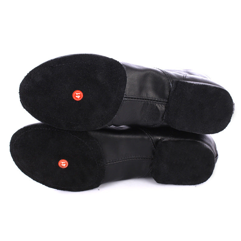 Genuine Leather Ballet Shoes Soft Bottom Practice Modern Dance 3