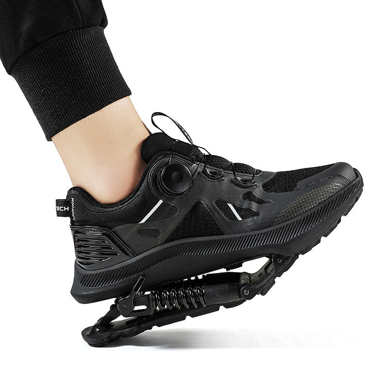Black Tech Running Shoes Power Mechanical Running Shoes Marathon Running 2