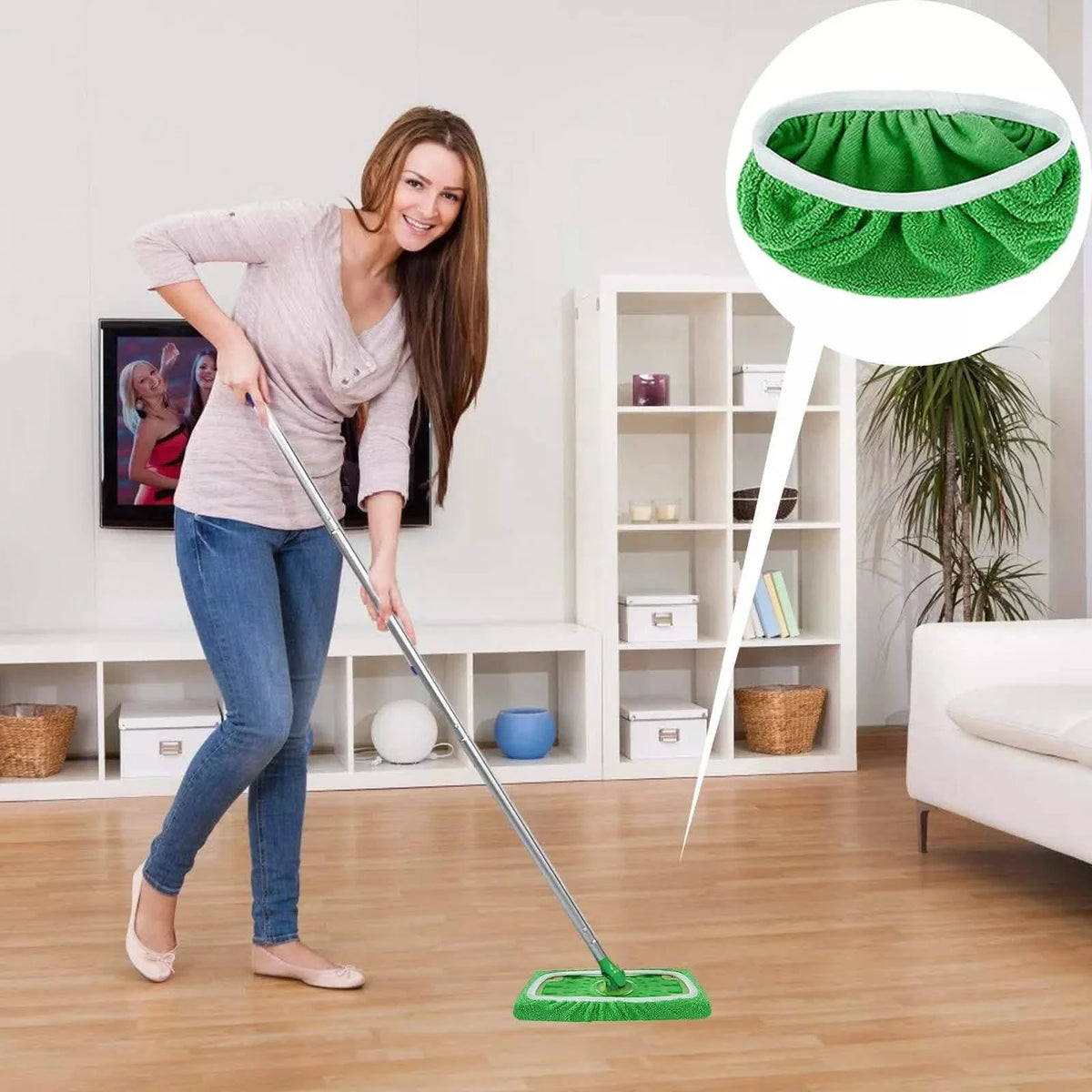 8-Pieces: Reusable Wet Pads Refills 2