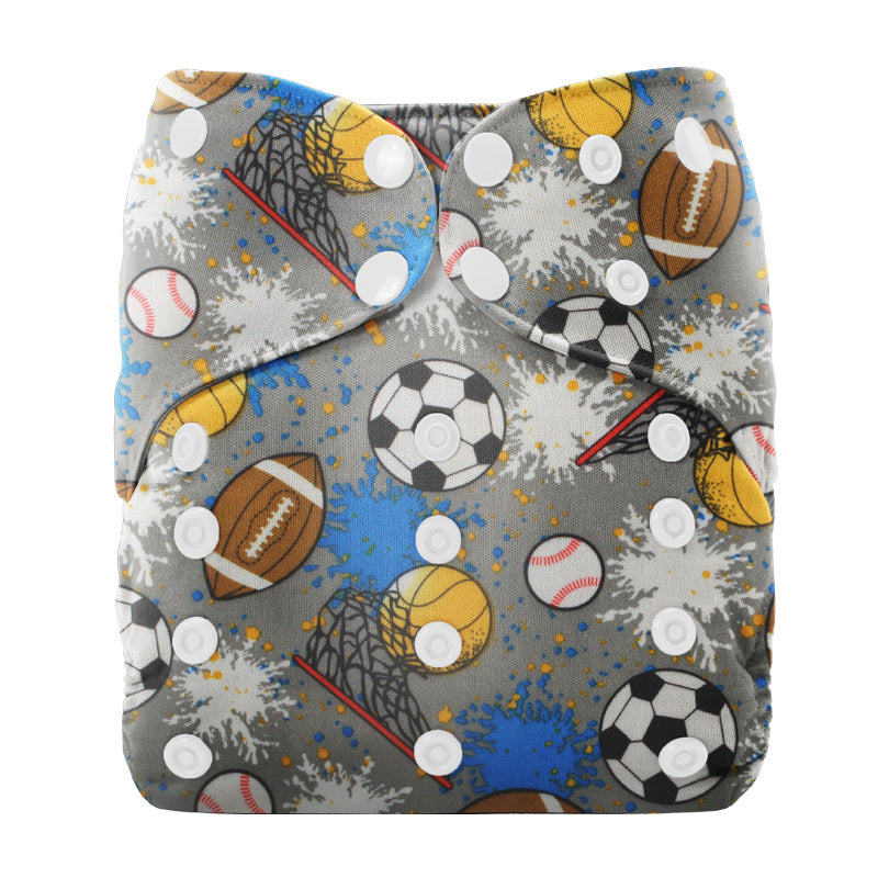Baby Cloth Diapers With Disposable Inserts, Washable For Toddlers 7