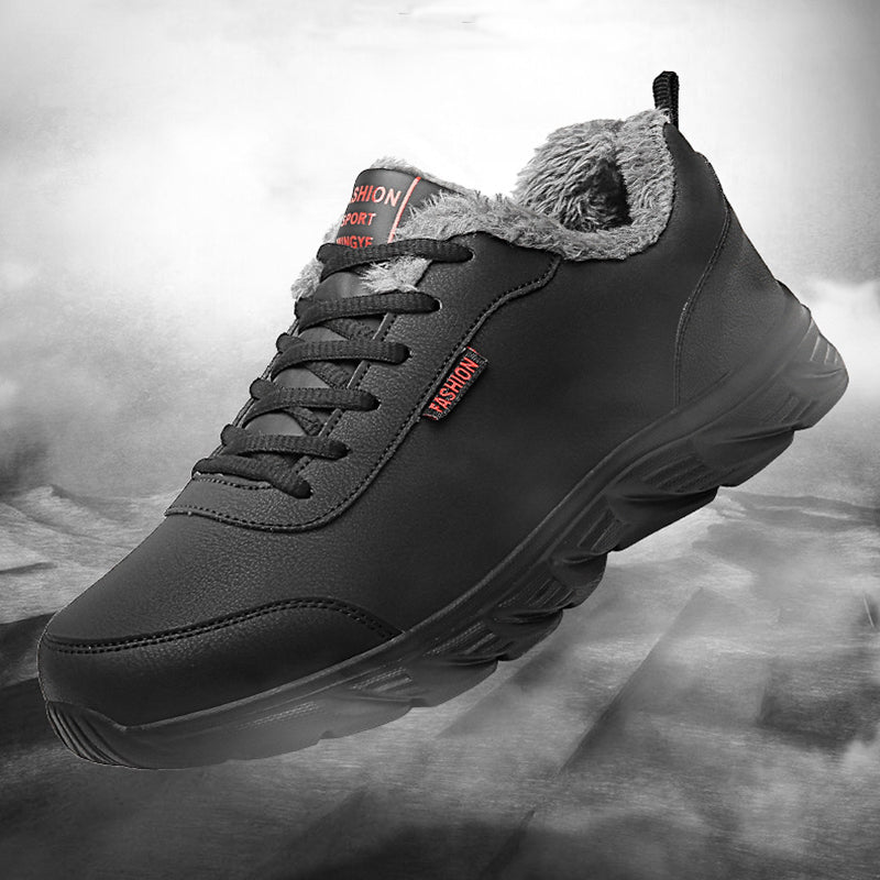 Men Sneakers Winter Warm Sports Shoes With Plush 6