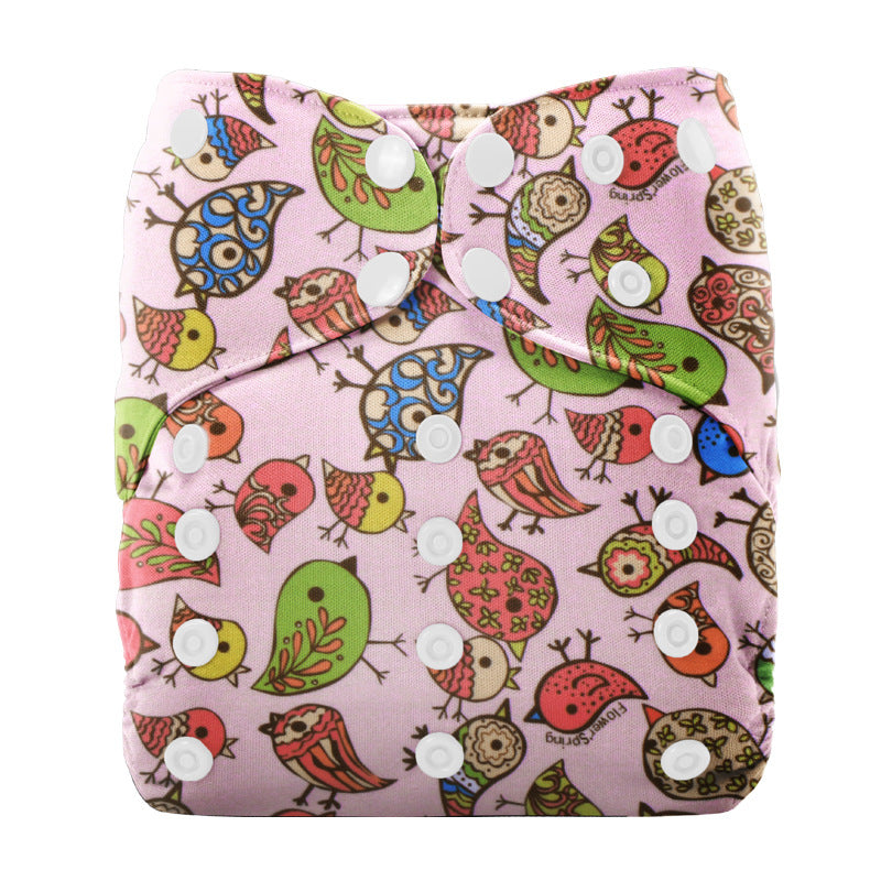 Baby Cloth Diapers With Disposable Inserts, Washable For Toddlers 12