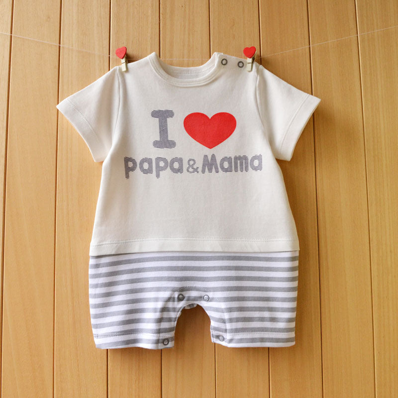 Baby Clothes Short Sleeve Baby Casual Onesies 5